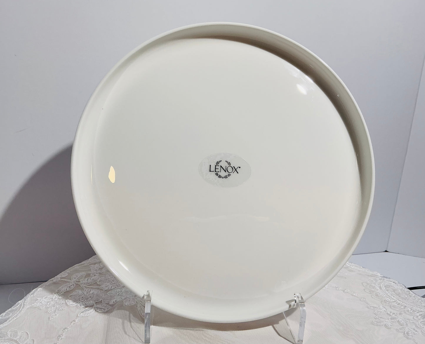 Lenox Modern White Bone China Dinner Plate 10.5"