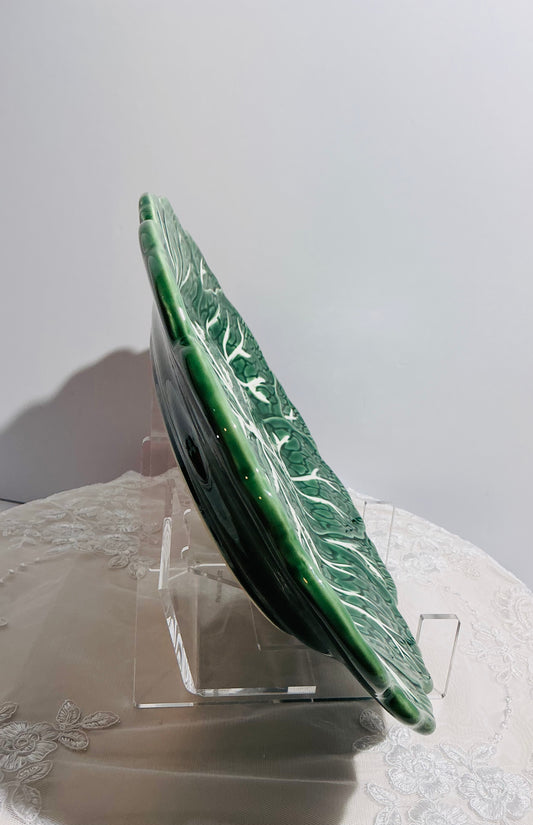 Hip Hop Cabbage Leaf Ceramic Dinnerware Collection | Plate, Salad Plate & Bowl