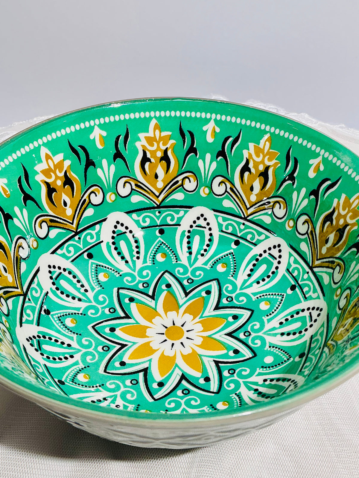 B.I.A. Harlington Assorted Ceramic Bowls Set of 4 | 6" x 3" Mixed Designs
