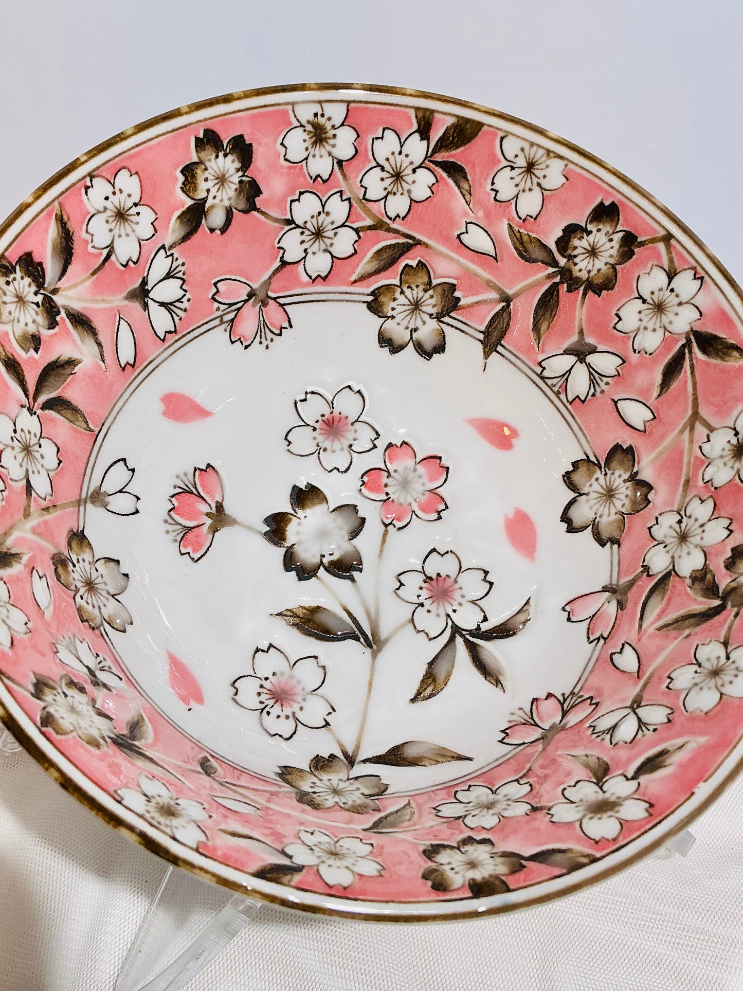 Jewel Japanese Ceramic Rice Bowl with Chopsticks | 6" | Made in Japan