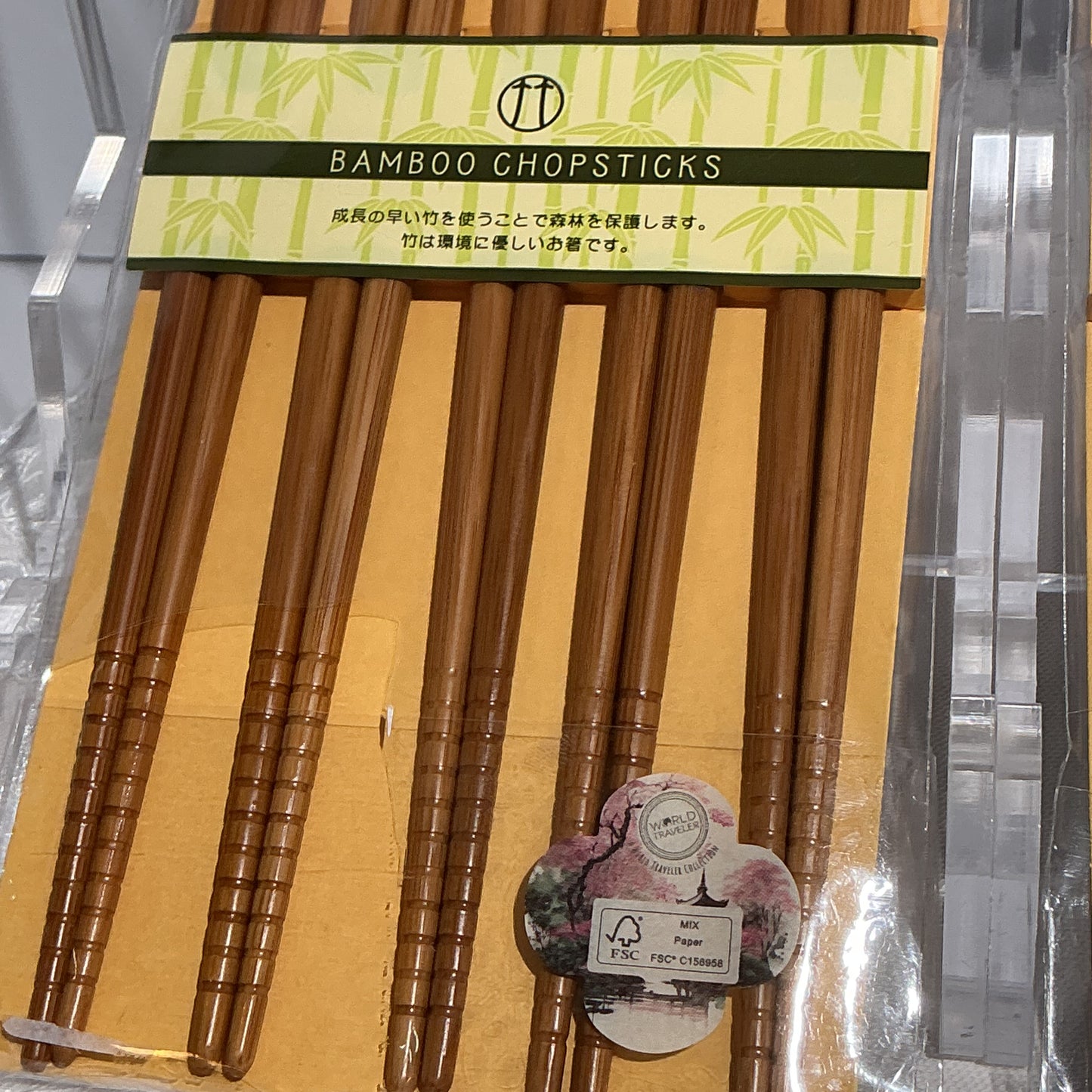 Japanese Chopsticks Set of 5 Pairs | Jewel & Digraft | Made in Japan
