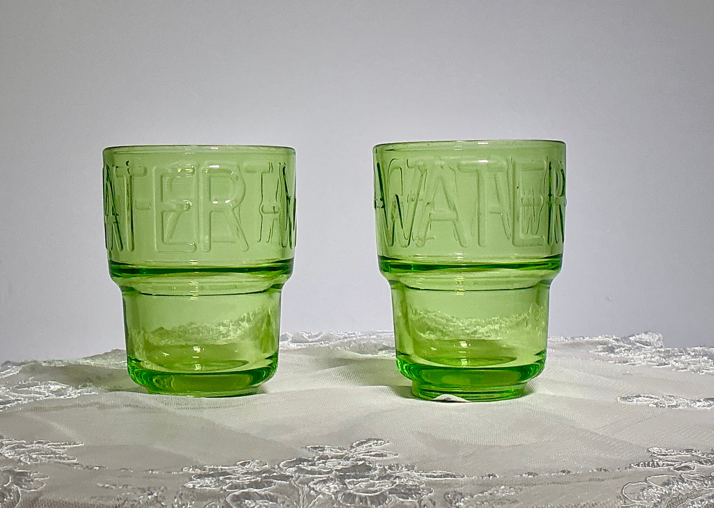 La Rochère Boston Water Tumbler – Set of 2 | Made in France | Blue, Curacao or Kiwi