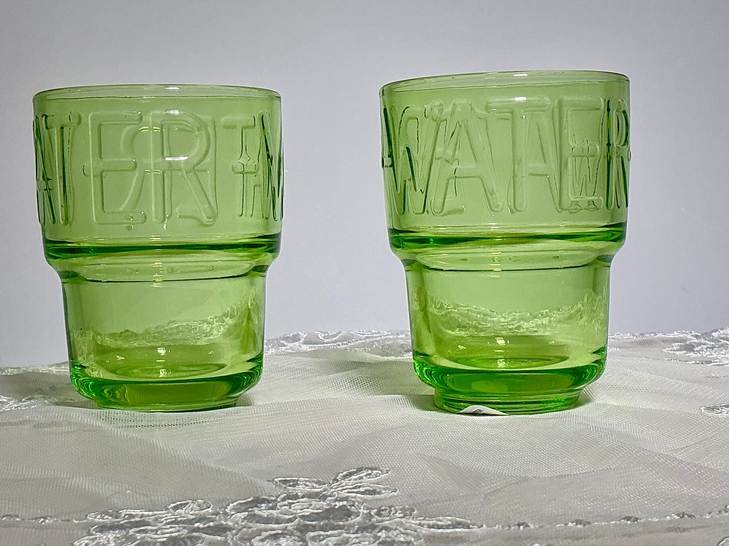 La Rochère Boston Water Tumbler – Set of 2 | Made in France | Blue, Curacao or Kiwi