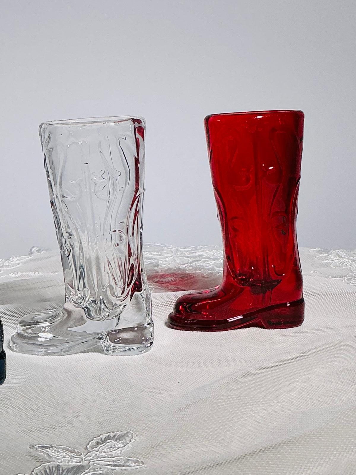 Cowboy/Cowgirl Boot Shot Glasses-choose your color
