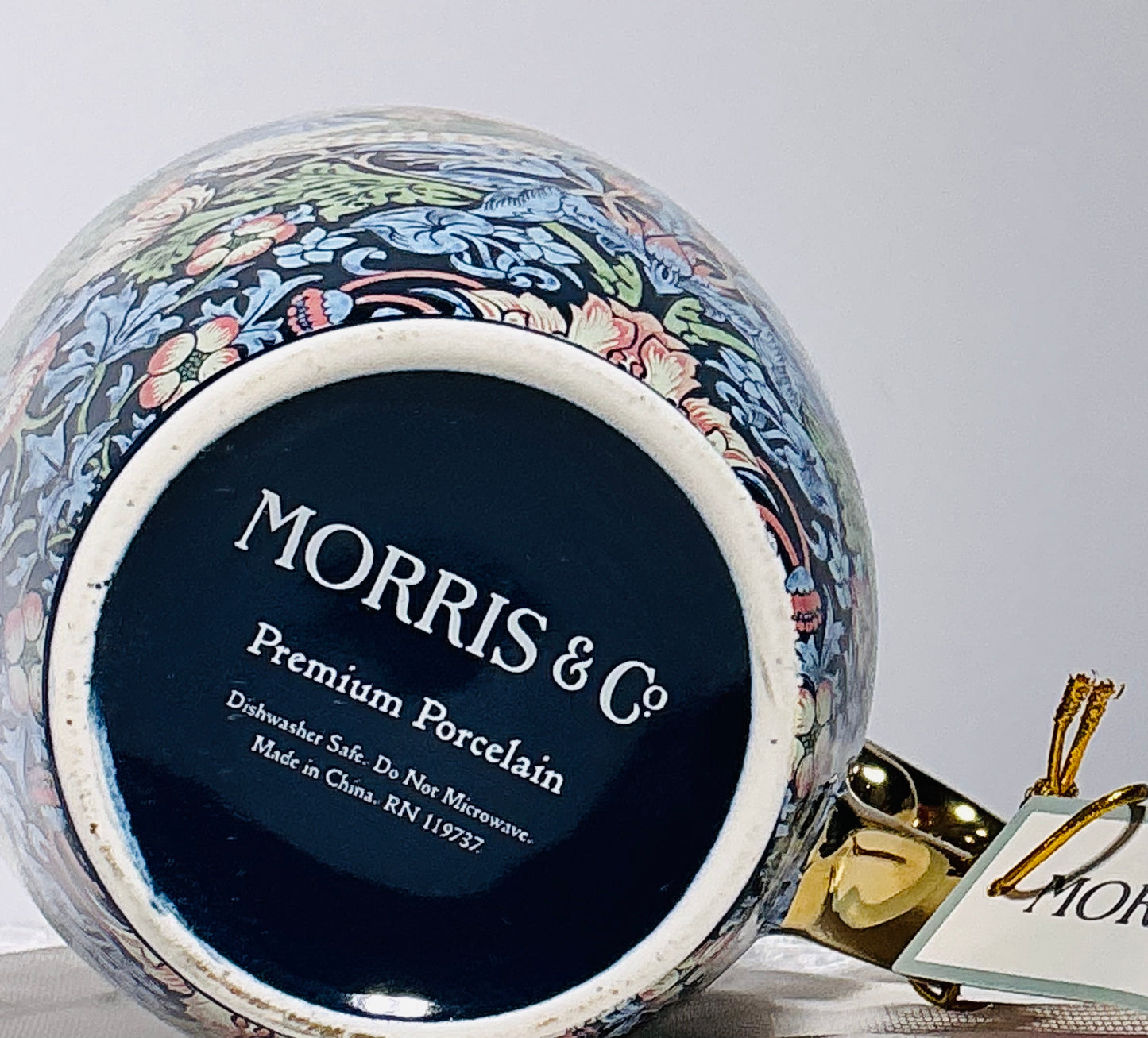 Morris & Co Premium Porcelain Mug 12oz | Choose Your Design
