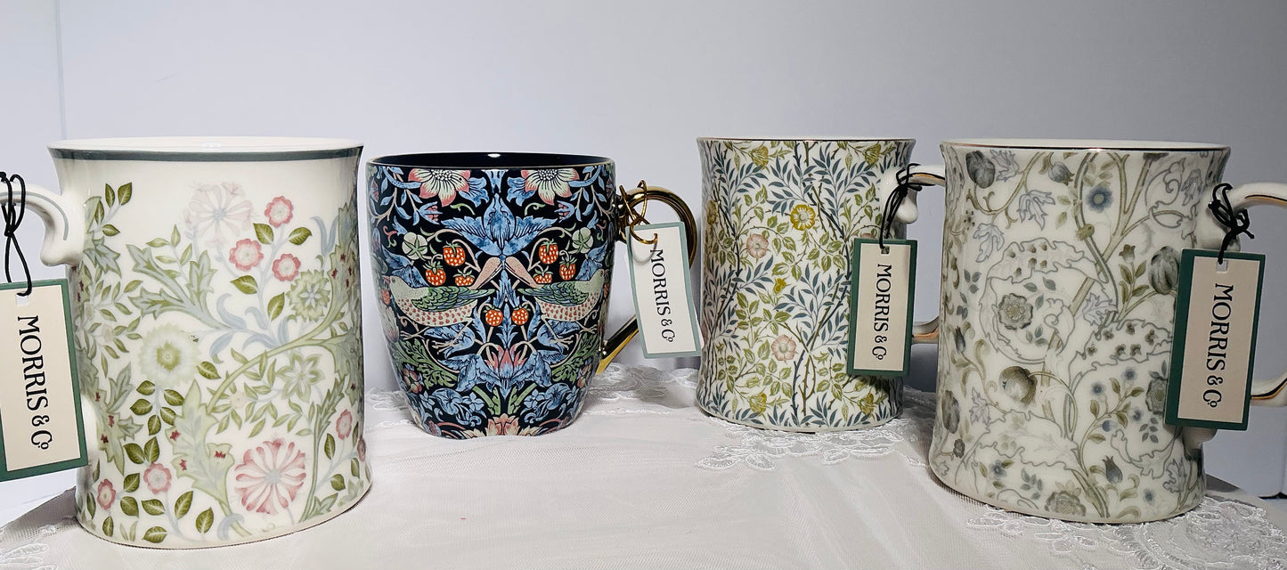 Morris & Co Premium Porcelain Mug 12oz | Choose Your Design