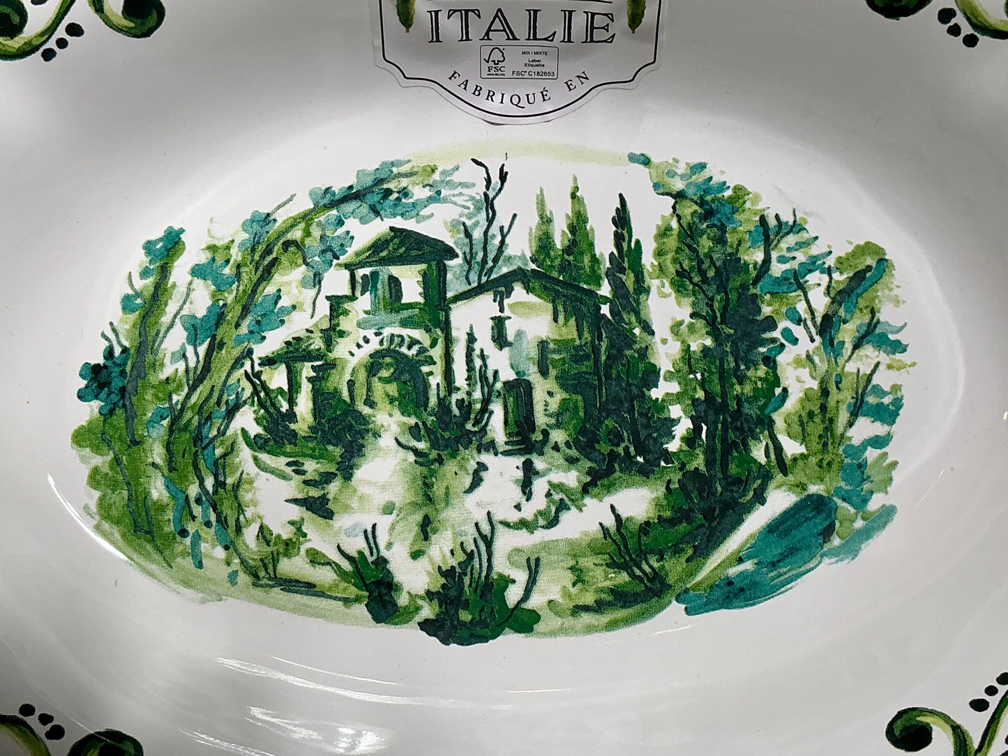 Nova Deruta Italian Ceramic Serveware | Tuscan Villa | Choose Your Piece