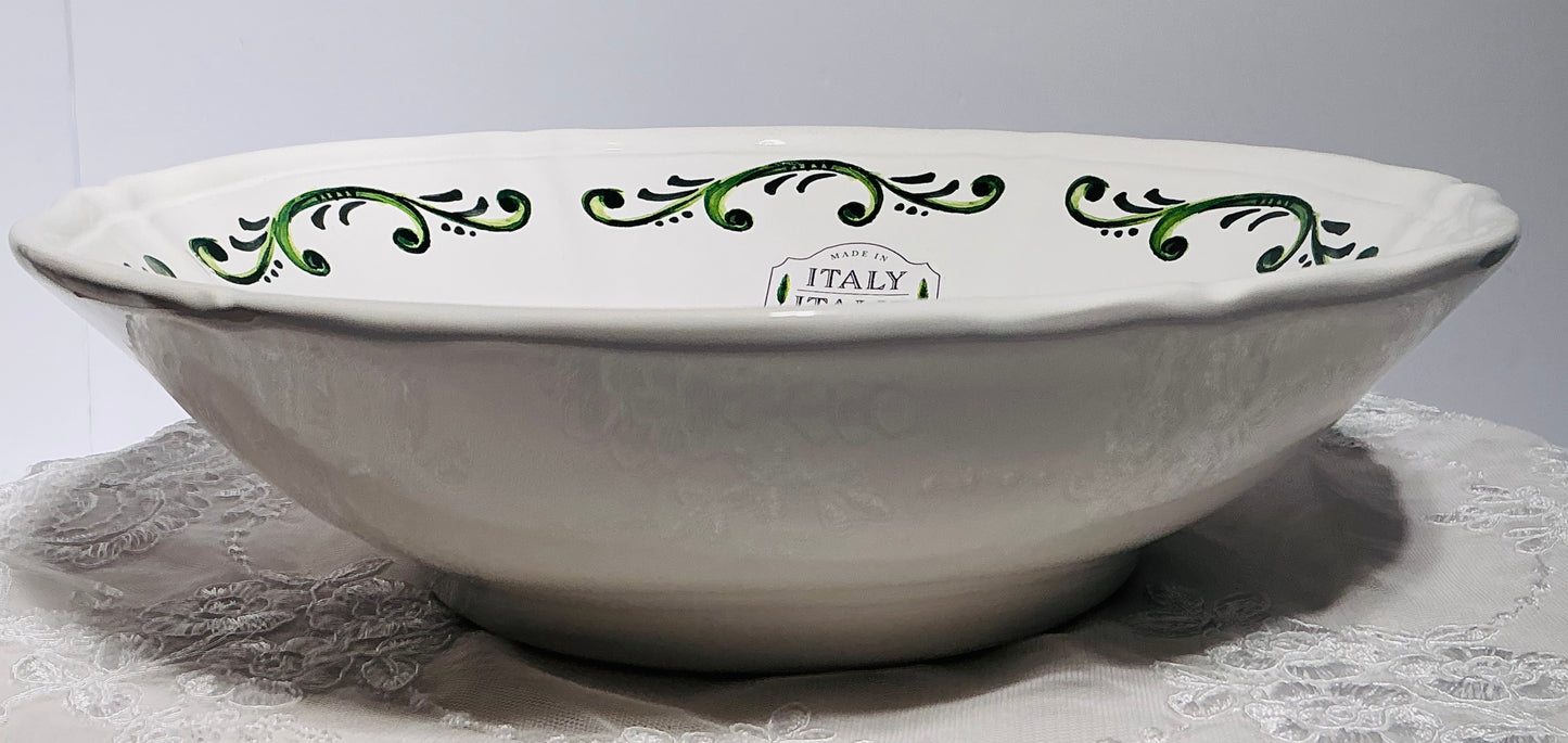 Nova Deruta Italian Ceramic Serveware | Tuscan Villa | Choose Your Piece