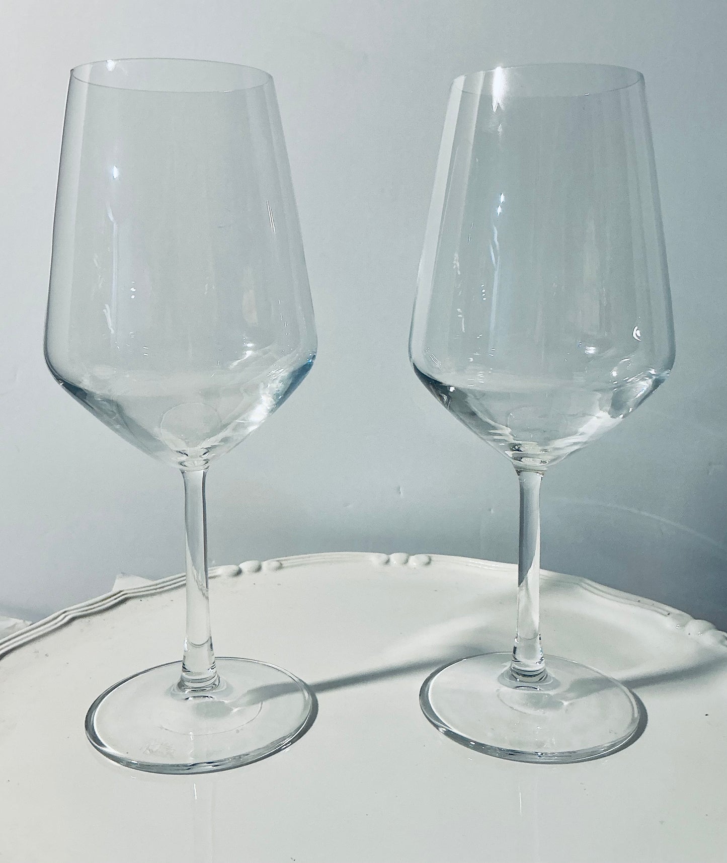 RCR Cristalleria Italiana Wine Glasses Set of 2 – Ultraclear Crystal, Made in Italy