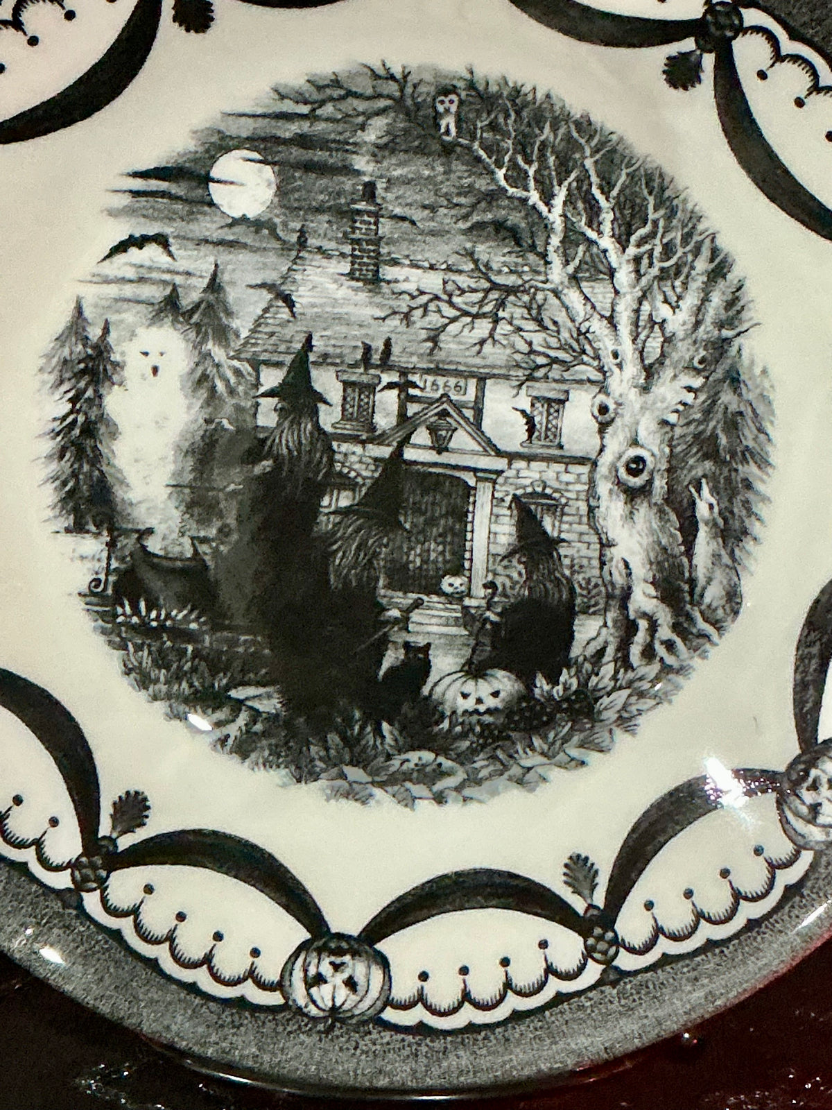 Royal Stafford Halloween Haunted House Dinnerware | Choose Your Piece