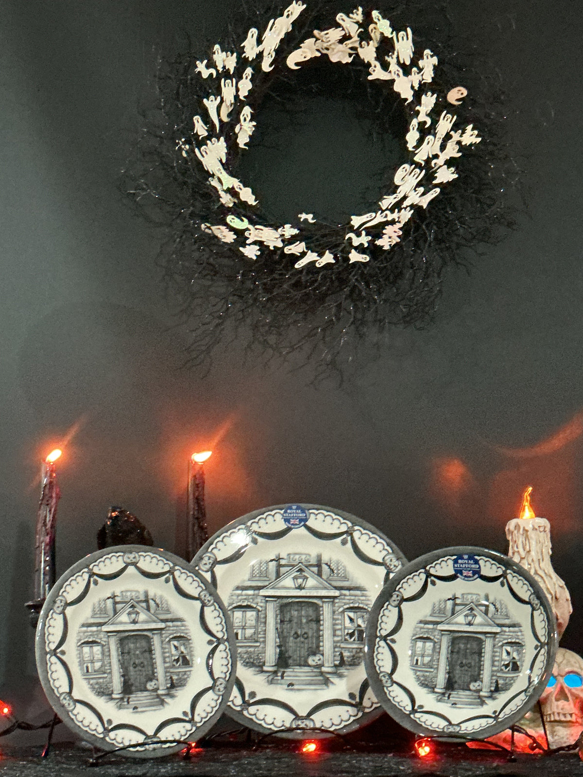 Royal Stafford Halloween 1666 Haunted House Dinnerware | Choose Your Piece