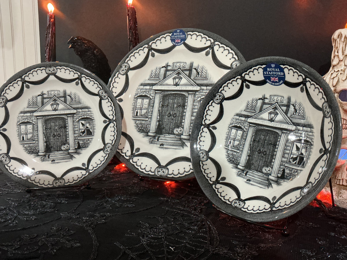 Royal Stafford Halloween 1666 Haunted House Dinnerware | Choose Your Piece