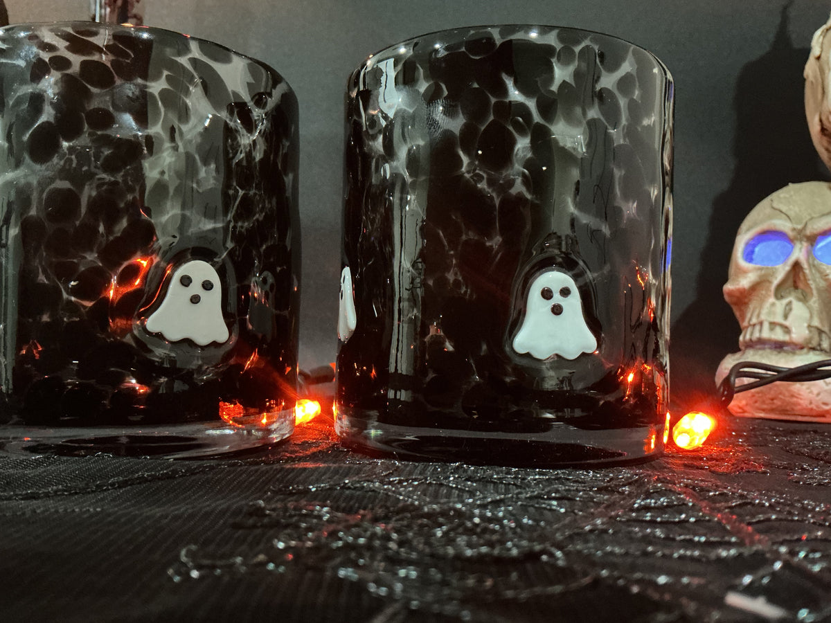 Halloween Glass Tumblers Set of 2 | Choose Your Style
