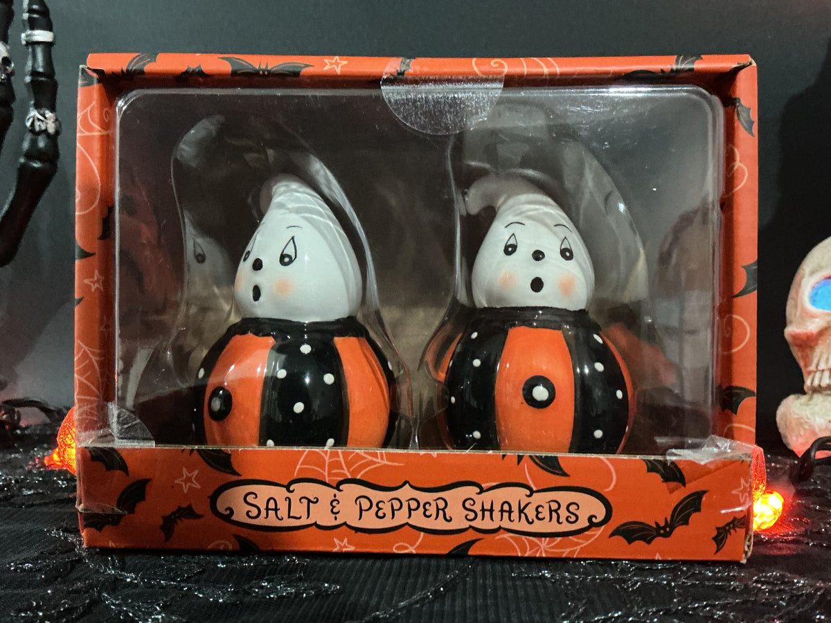 Johanna Parker Halloween Salt & Pepper Shakers | Choose Your Style
