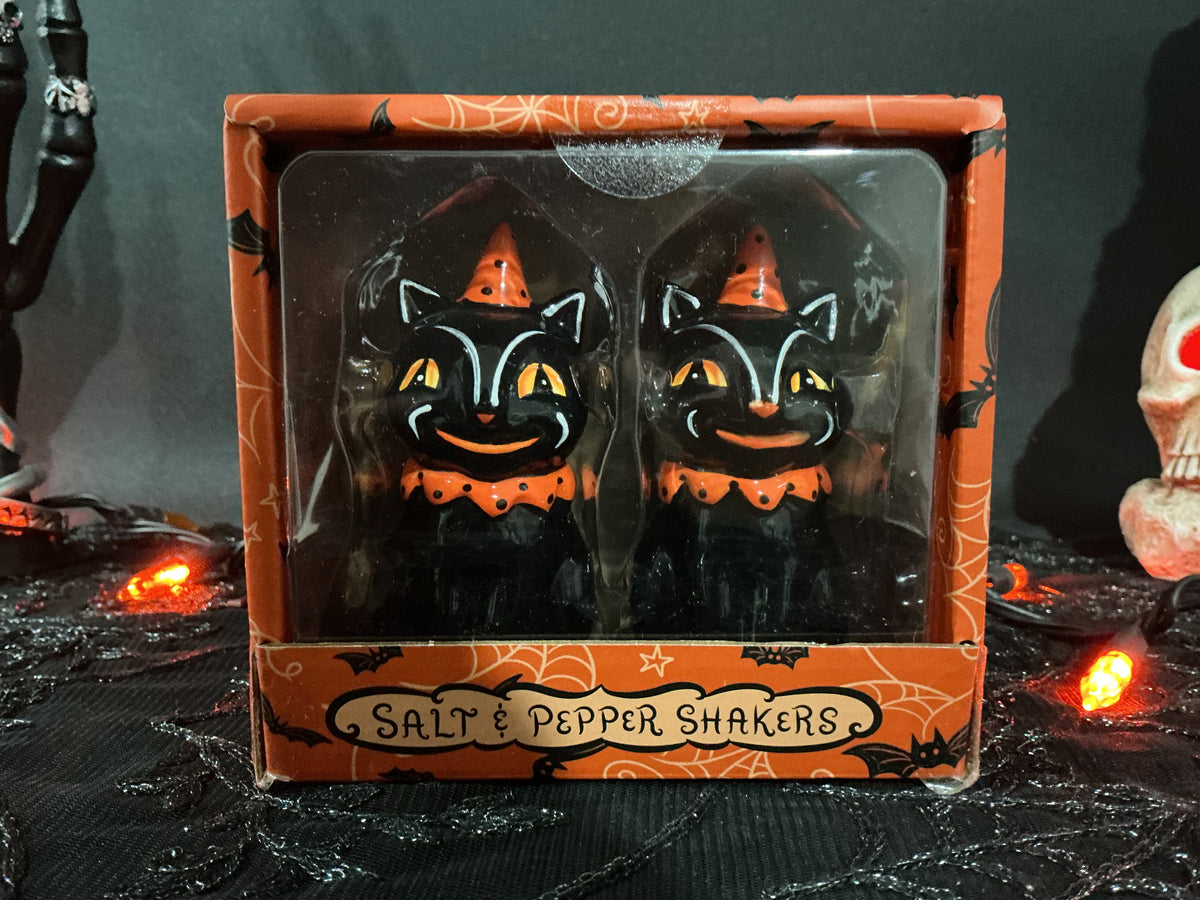 Johanna Parker Halloween Salt & Pepper Shakers | Choose Your Style