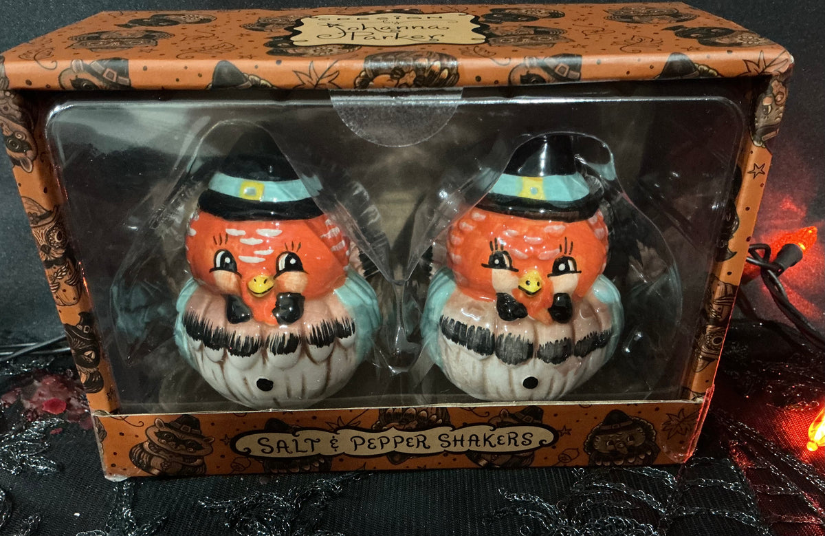 Johanna Parker Halloween Salt & Pepper Shakers | Choose Your Style