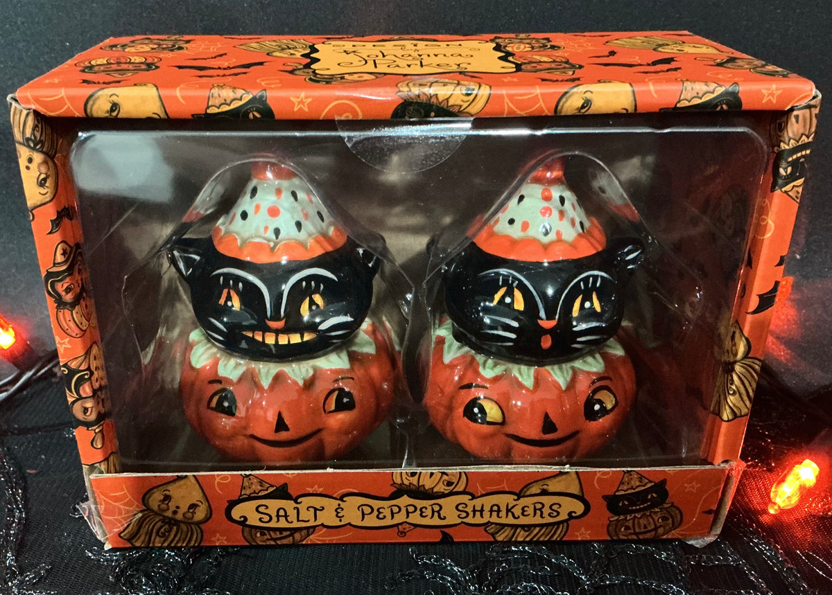 Johanna Parker Halloween Salt & Pepper Shakers | Choose Your Style