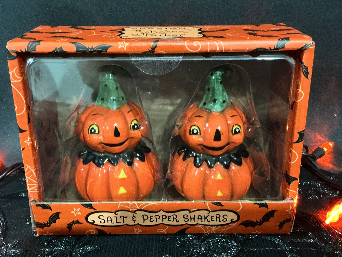 Johanna Parker Halloween Salt & Pepper Shakers | Choose Your Style