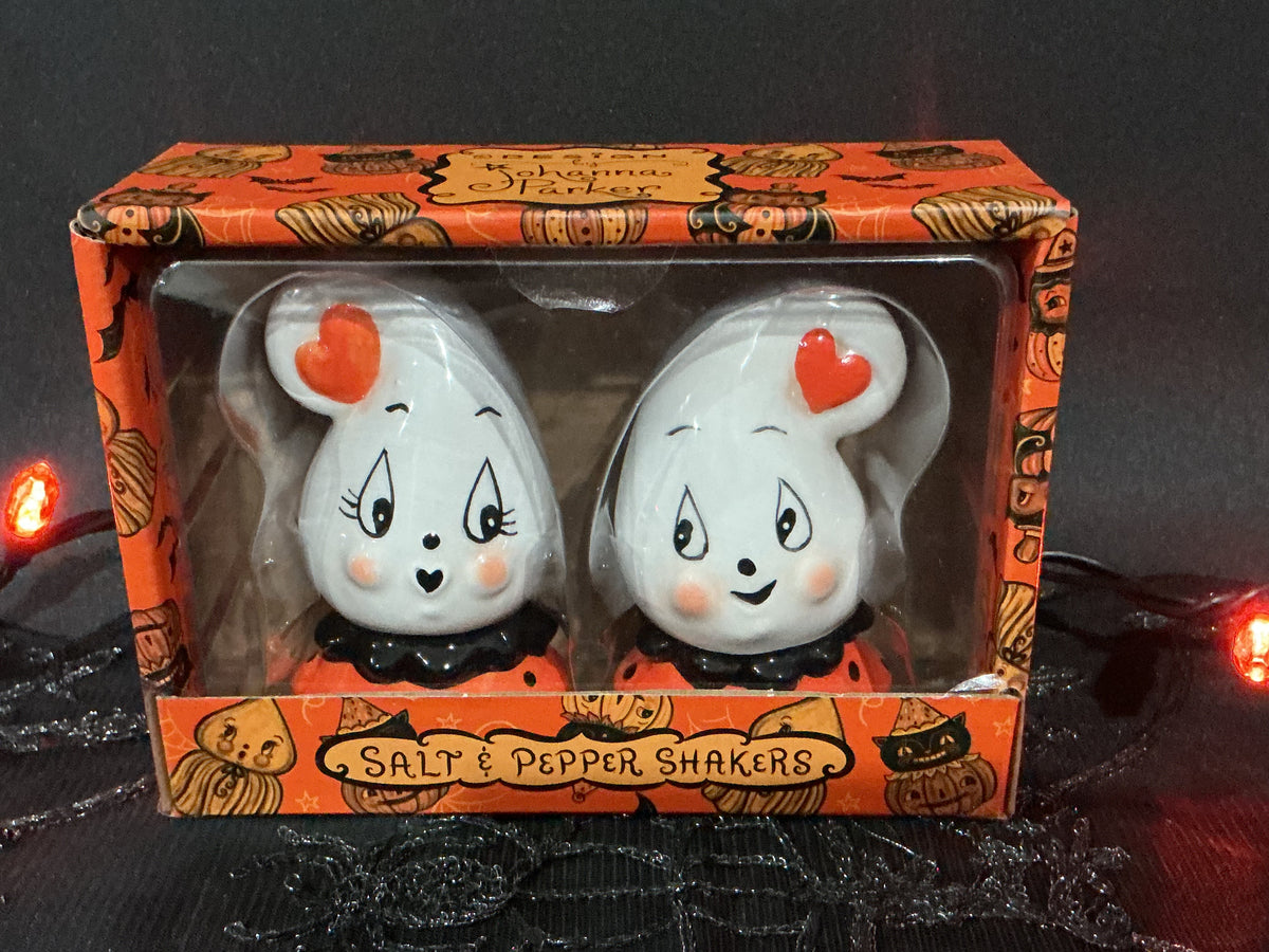 Johanna Parker Halloween Salt & Pepper Shakers | Choose Your Style