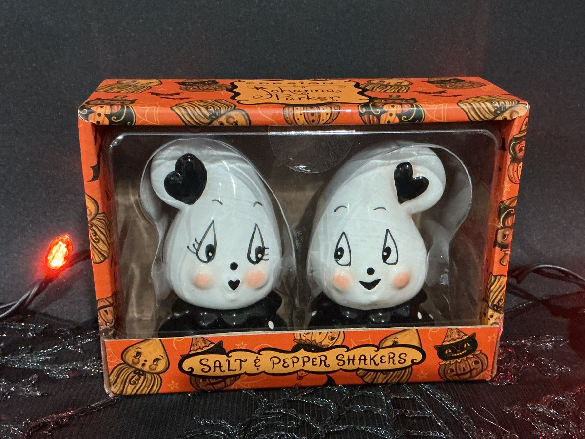 Johanna Parker Halloween Salt & Pepper Shakers | Choose Your Style