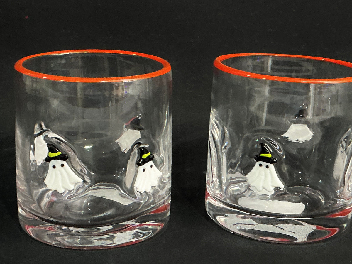 Halloween Glass Tumblers Set of 2 | Choose Your Style