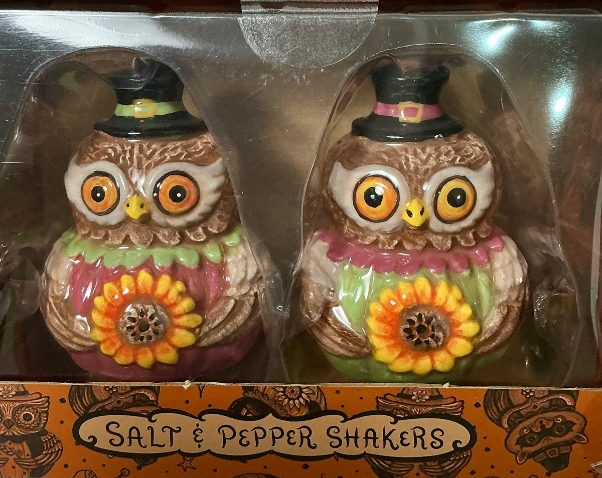 Johanna Parker Halloween Salt & Pepper Shakers | Choose Your Style