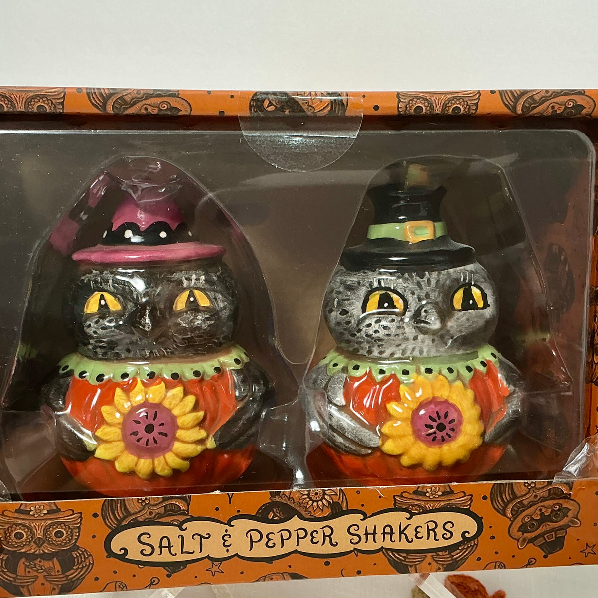 Johanna Parker Halloween Salt & Pepper Shakers | Choose Your Style