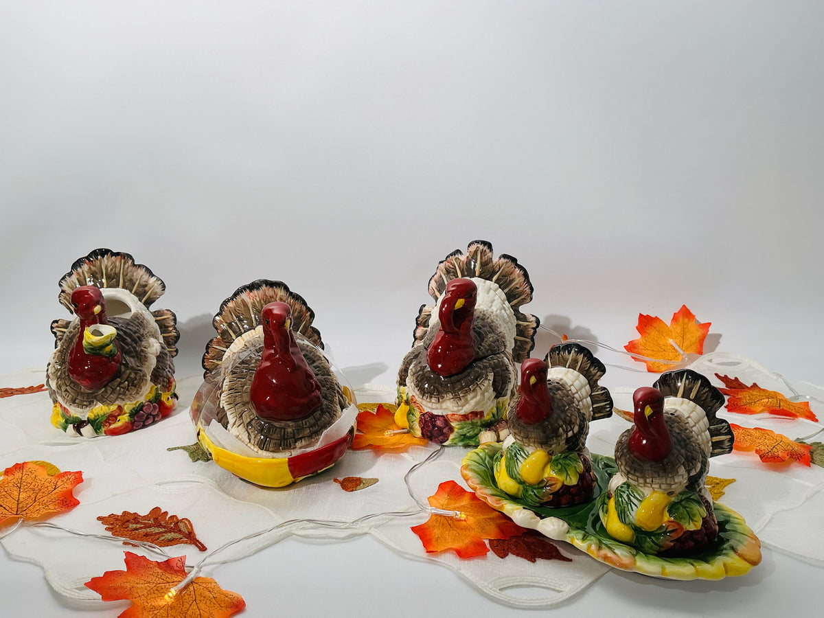 Heritage Harvest Turkey Tableware - Choose Your Piece