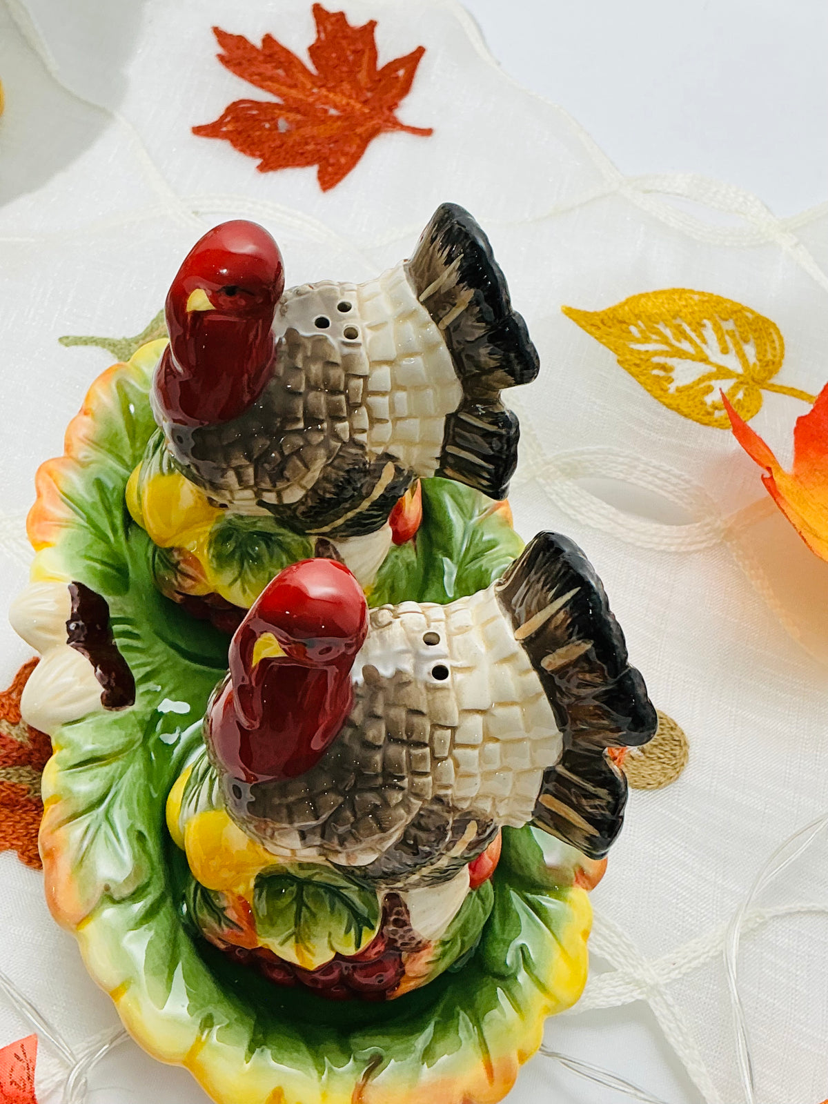 Heritage Harvest Turkey Tableware - Choose Your Piece