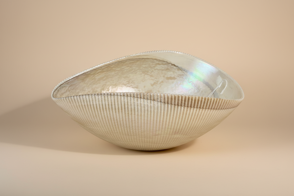 Yalos Murano Shell Bowl Large